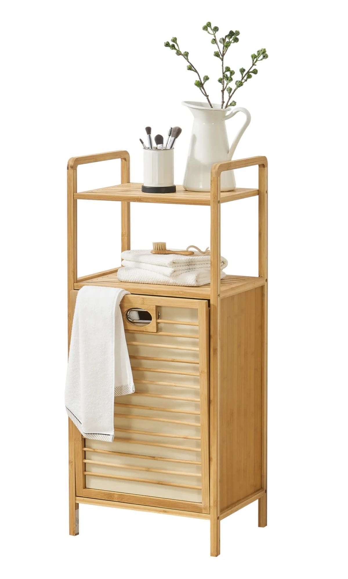 Cesto de ropa sucia de bambú Rendalen en.casa