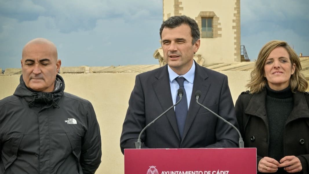Bruno García, durante el acto de apertura del Torreón