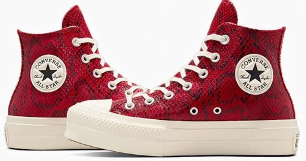 Zapatillas Converse Chuck Taylor All Star Lift Platform Snakeskin Print