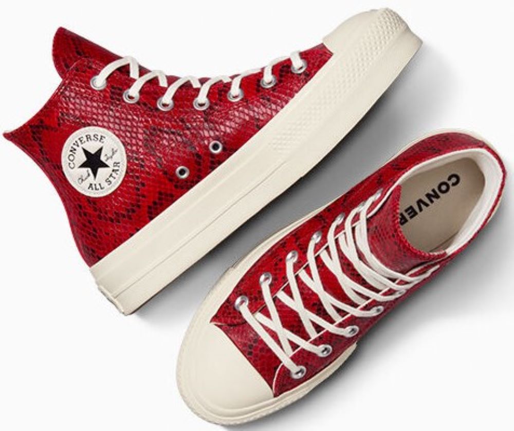 Zapatillas Converse Chuck Taylor All Star Lift Platform Snakeskin Print