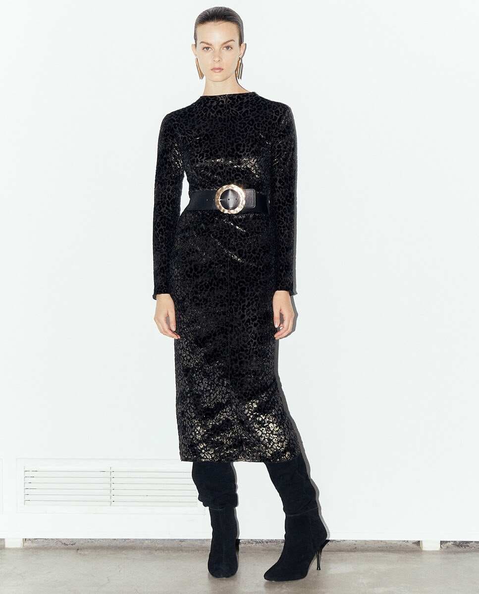 Sfera Vestido tul lurex