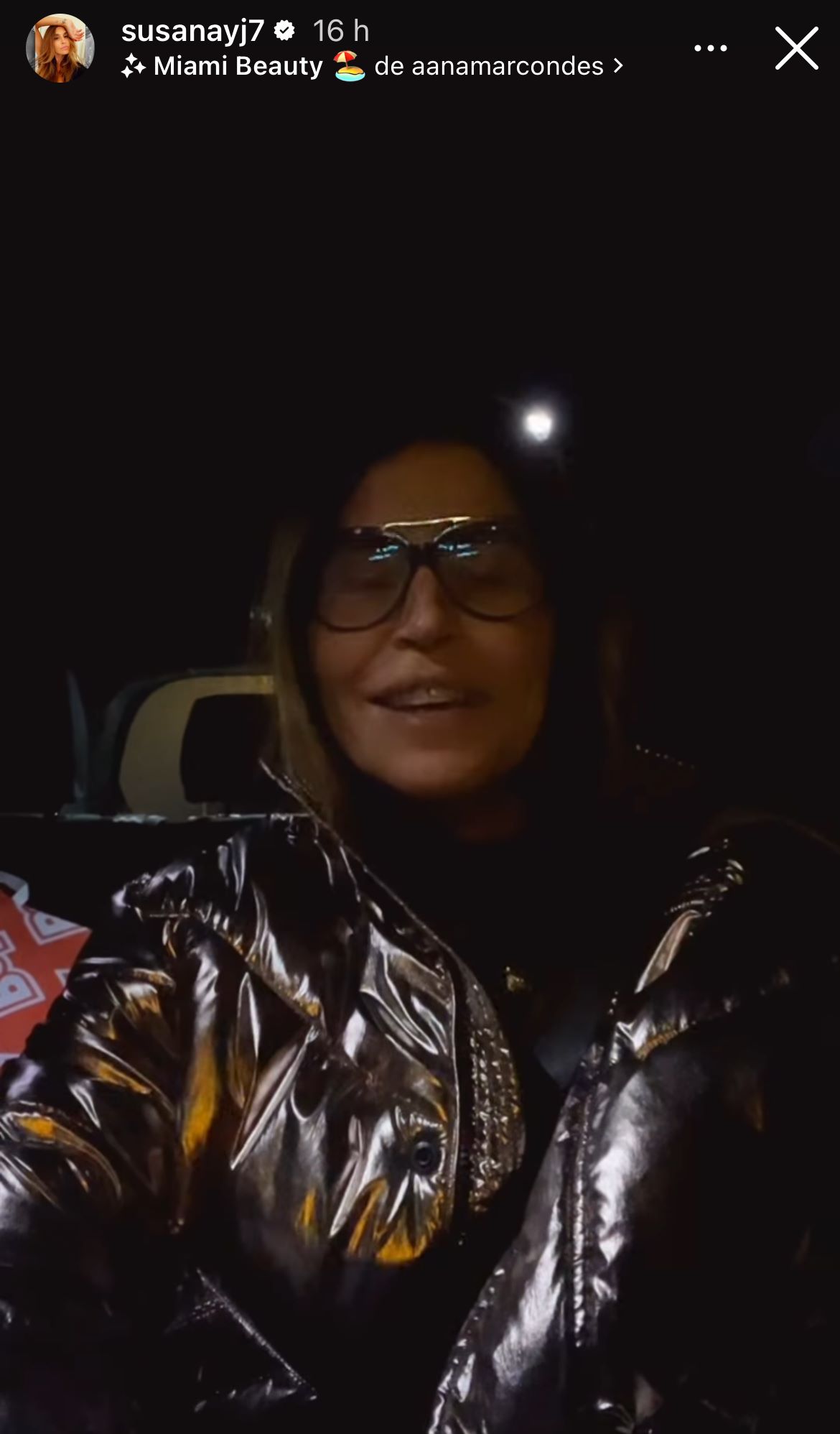 Susana Saborido graba a su hija Daniela mientras conduce | @susanayj7