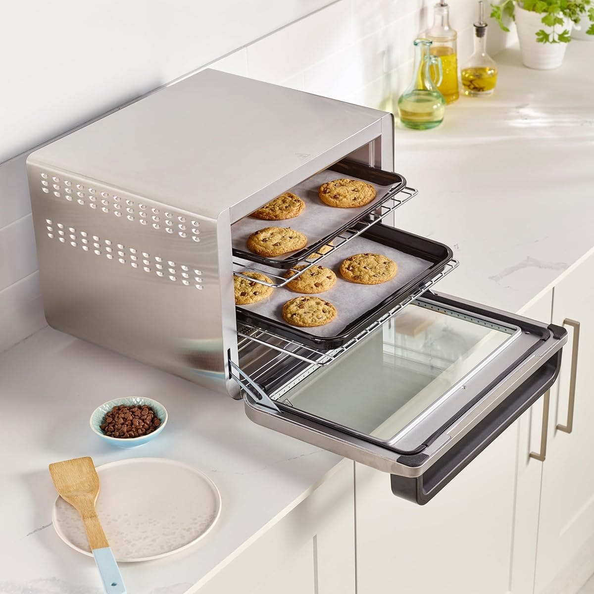 El mini horno portátil multifunción 10 en 1 de Ninja en Amazon