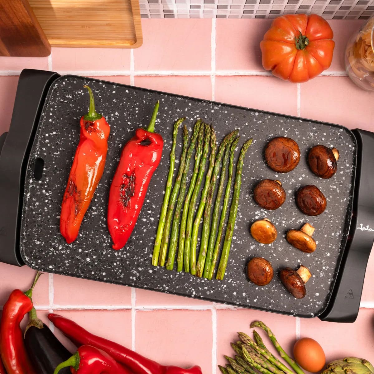 La plancha para asar Jata JT950 M Magic en Carrefour