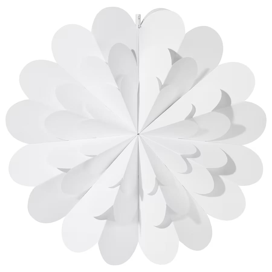 La nueva pantalla para lámpara 3D en forma de flor de Ikea