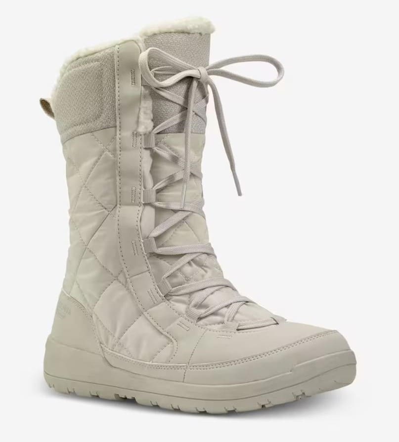 Botas de nieve y apreski impermeables con cordones Quechua SH500