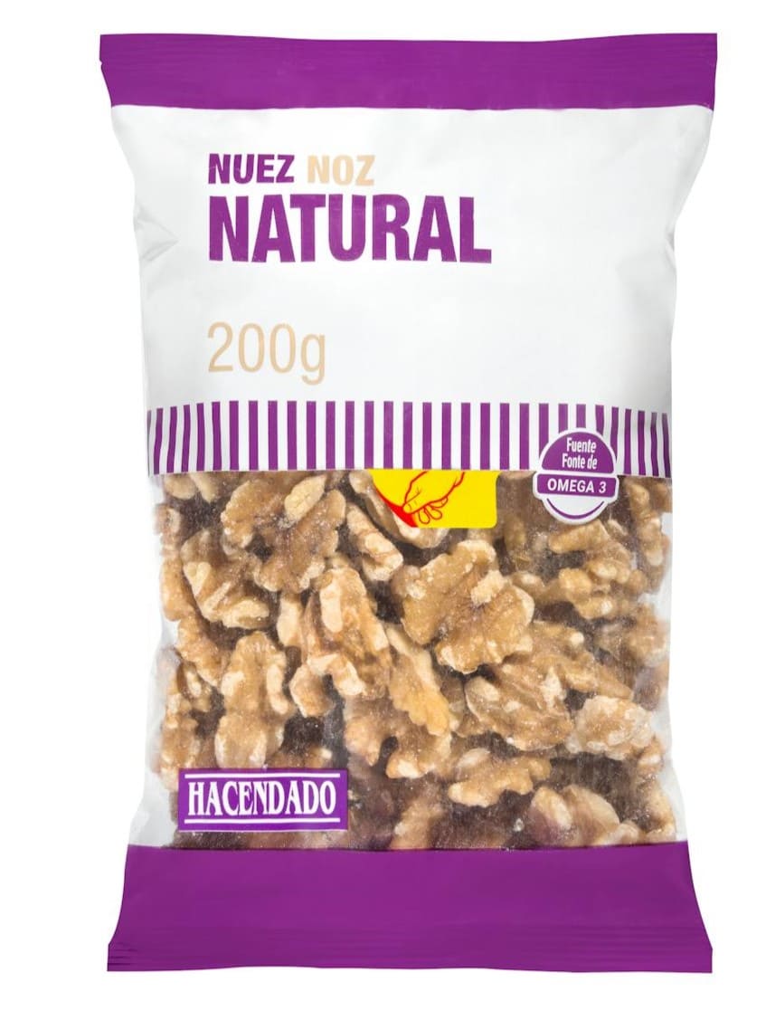 Nuez natural Hacendado pelada