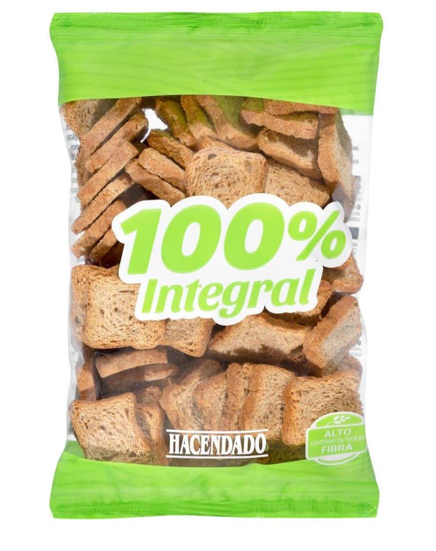 Mini biscotes integral Hacendado
