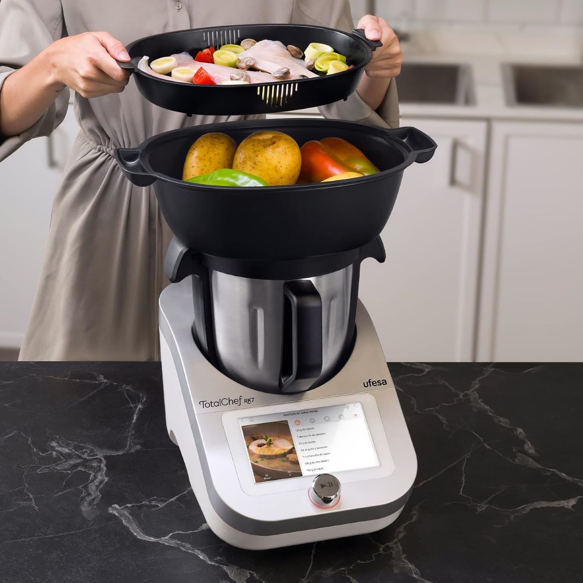 Robot de cocina Ufesa TotalChef RK7 de Amazon