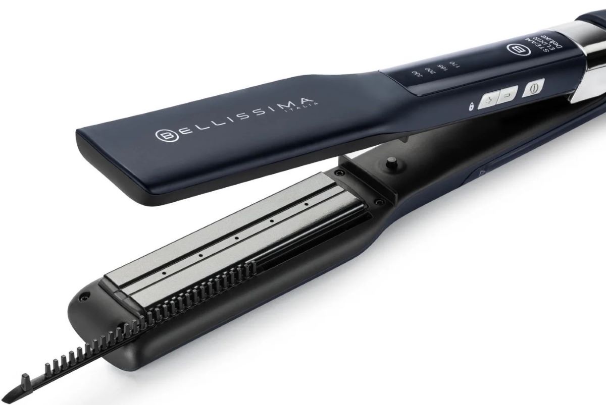 Plancha de pelo Bellissima Steam Elixir Deluxe de Carrefour