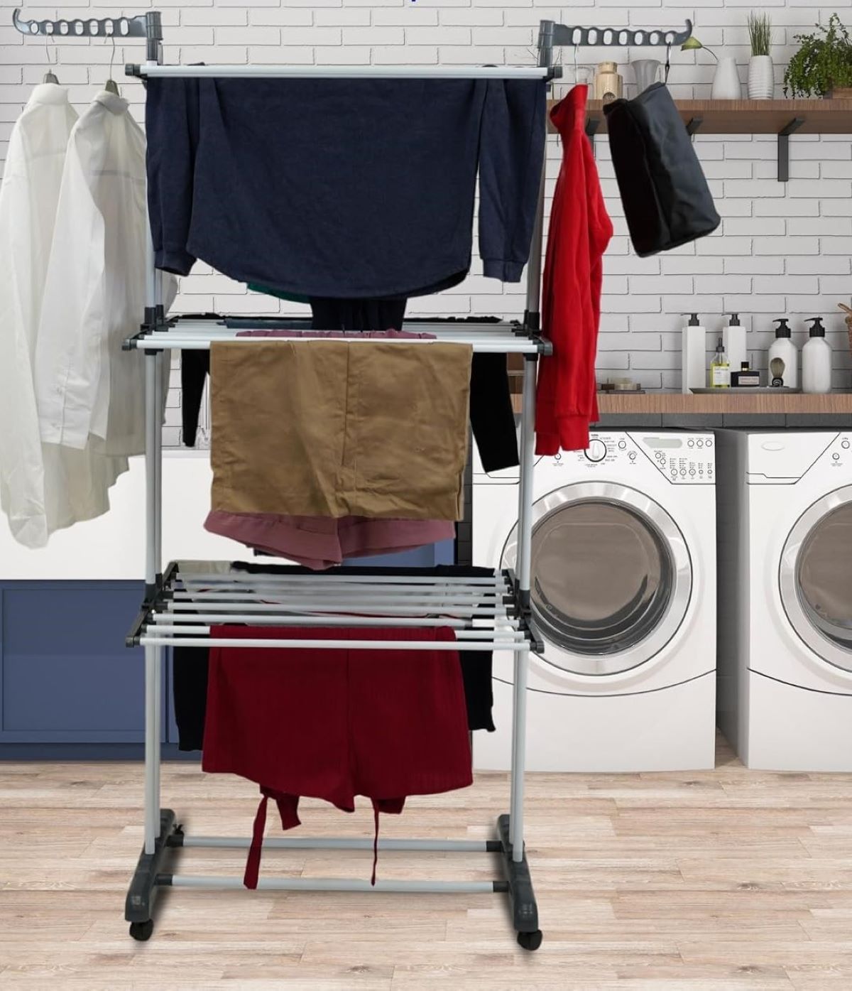 Tendedero plegable extensible LEVOOL de Amazon