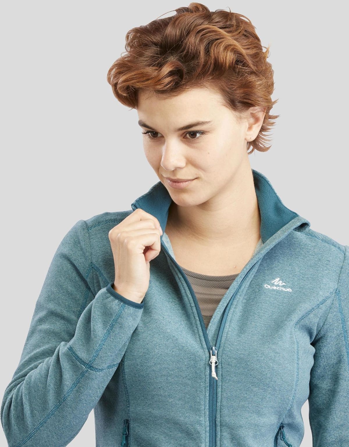 Chaqueta polar Quechua MH120 de Decathlon