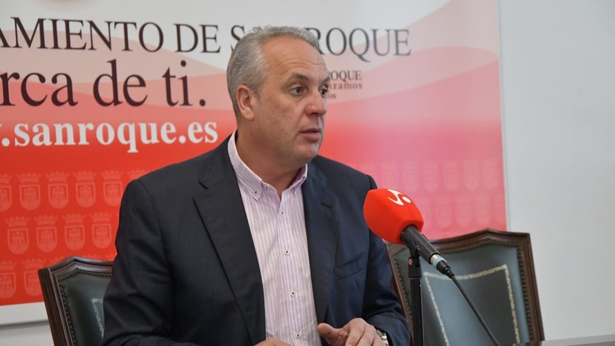 Juan Carlos Ruiz Boix, alcalde de San Roque