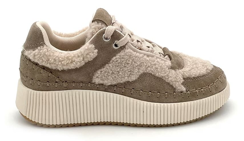 Las zapatillas deportivas para mujer de piel serraje de Kelara en El Corte Inglés