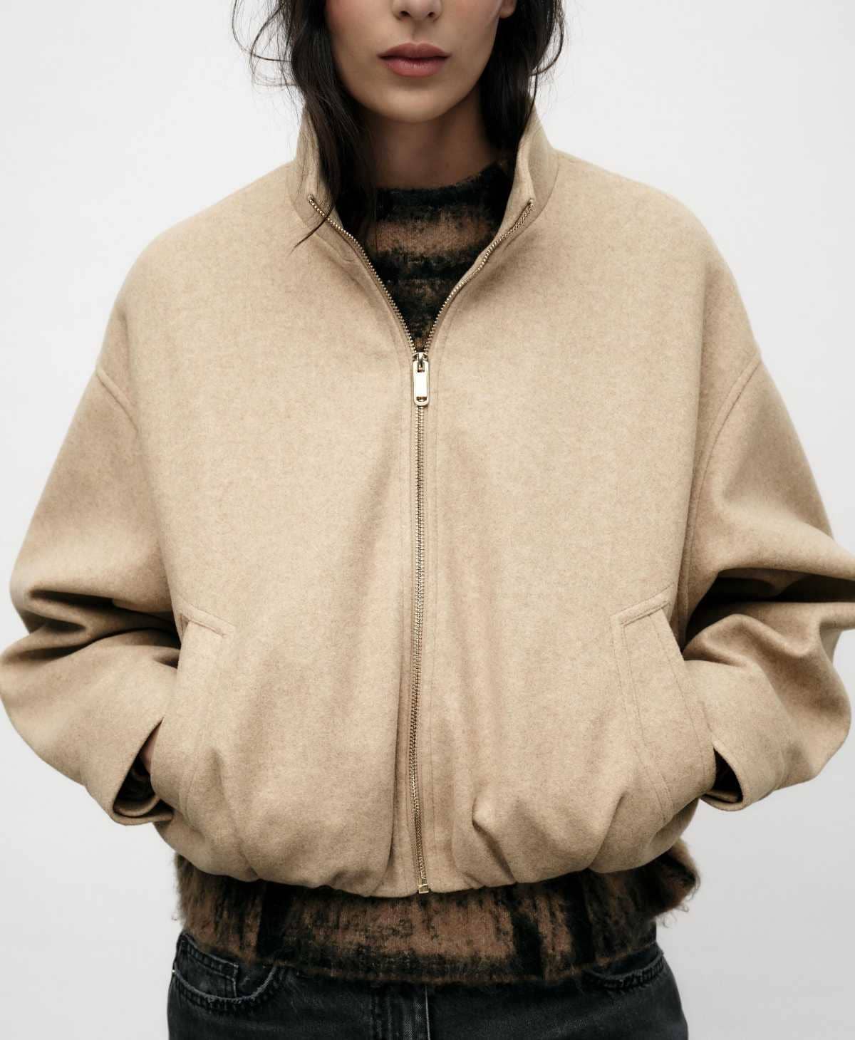 Chaqueta bomber soft de Zara