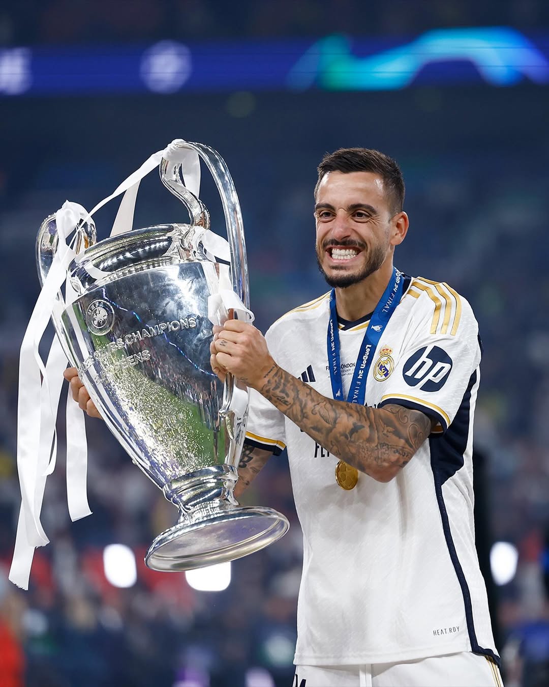 Joselu Mato con la Champions League ganada con el Real Madrid | @joselumato