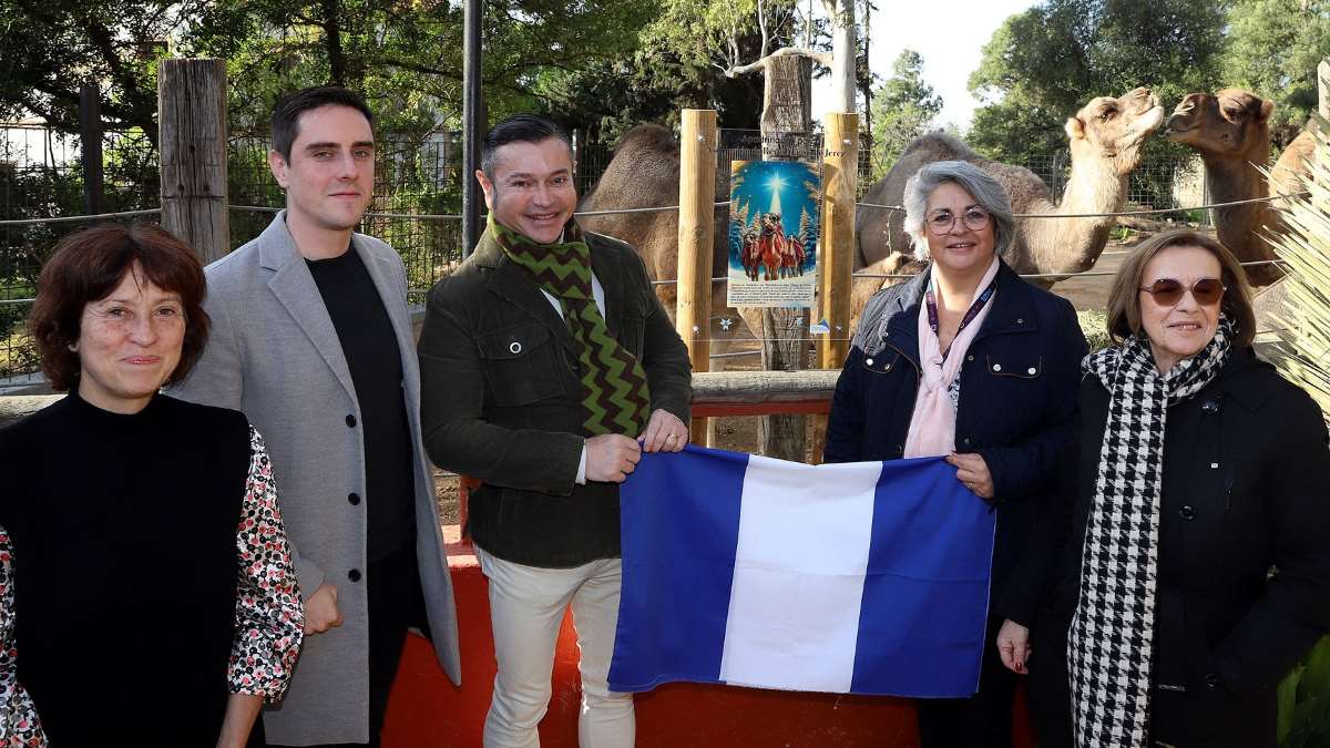 Recepción de ASAD con los Reyes Magos en el Zoológico de Jerez