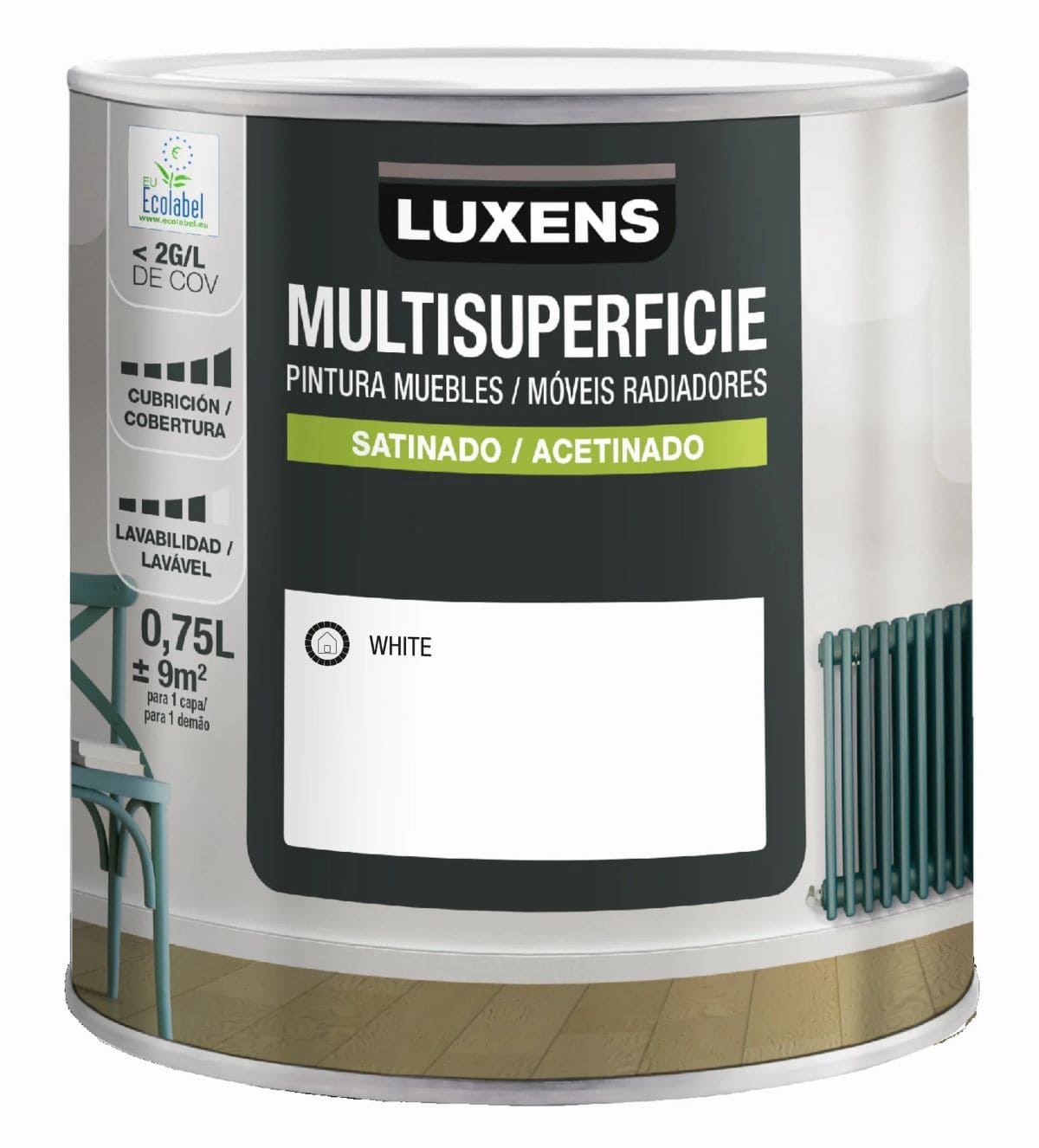 Esmalte de interior multisuperficies satinado LUXENS