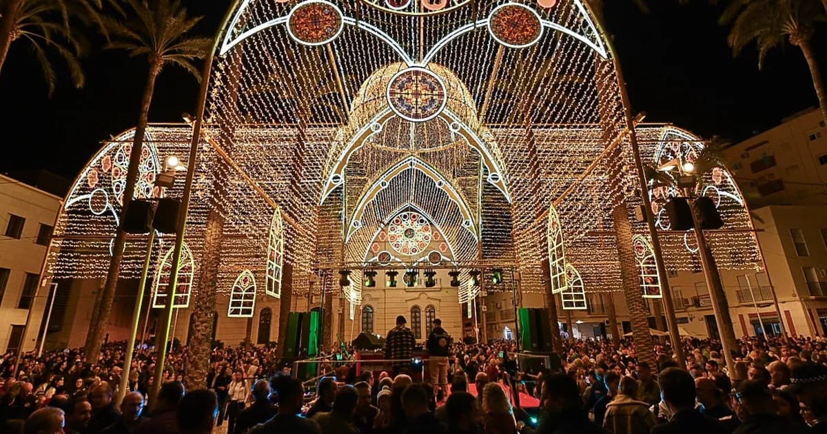 La plaza de la Catedral en Almería