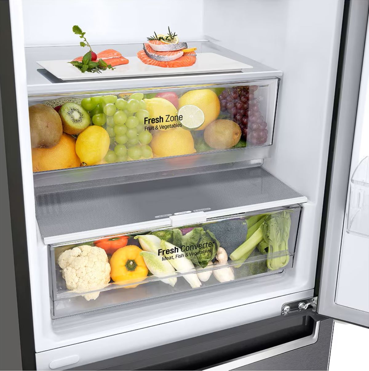 Frigorífico LG Combi GBP62DSNGN de Carrefour