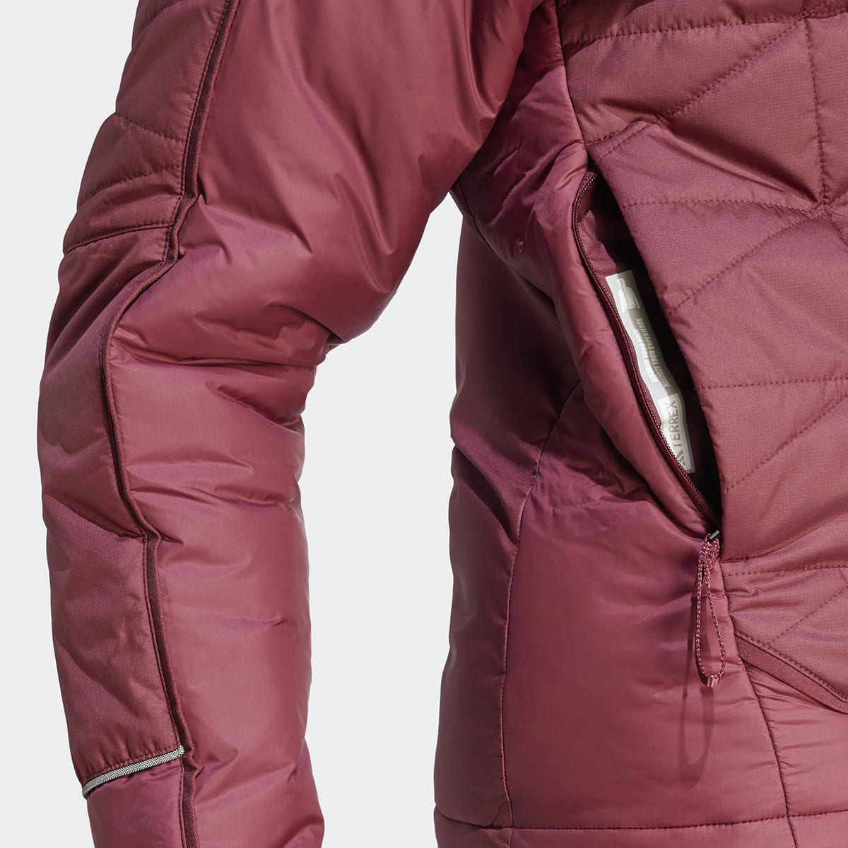 La chaqueta para mujer Multi Insulated Adidas Originals de color burdeos en El Corte Inglés