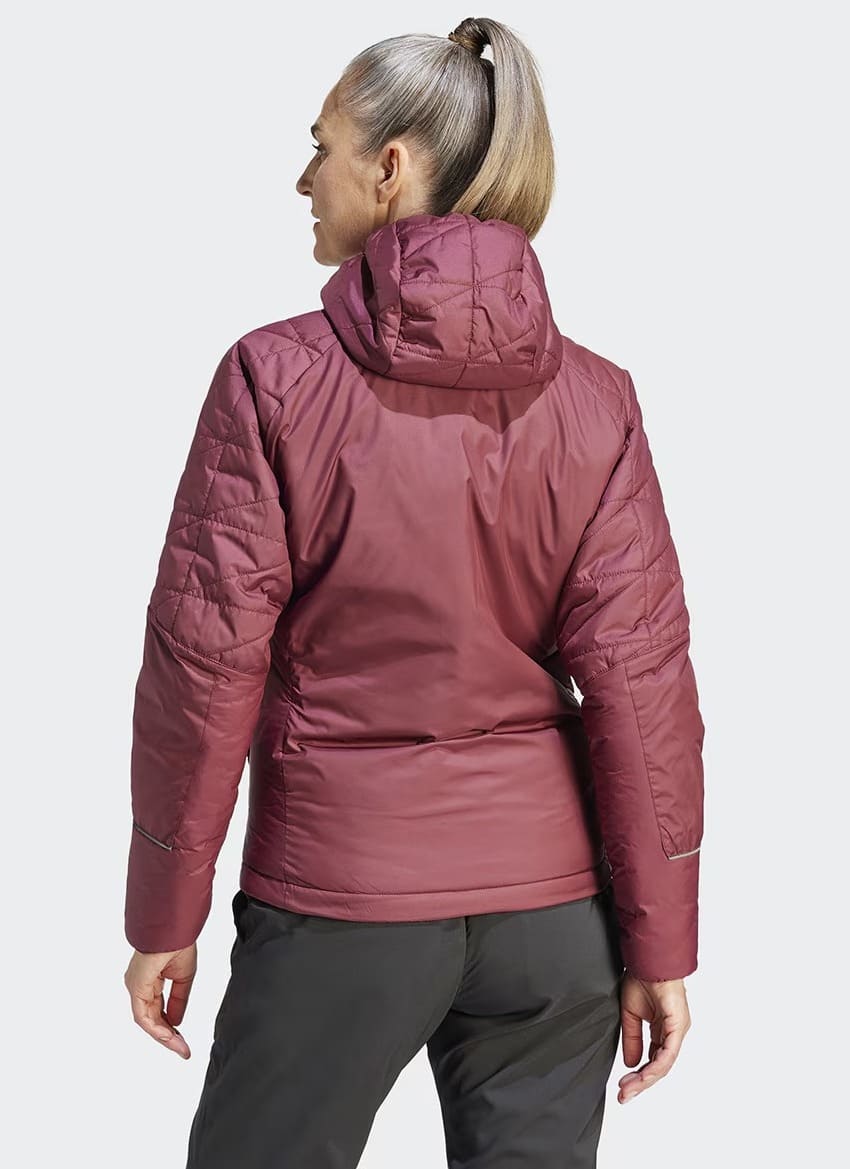 La chaqueta para mujer Multi Insulated Adidas Originals de color burdeos en El Corte Inglés