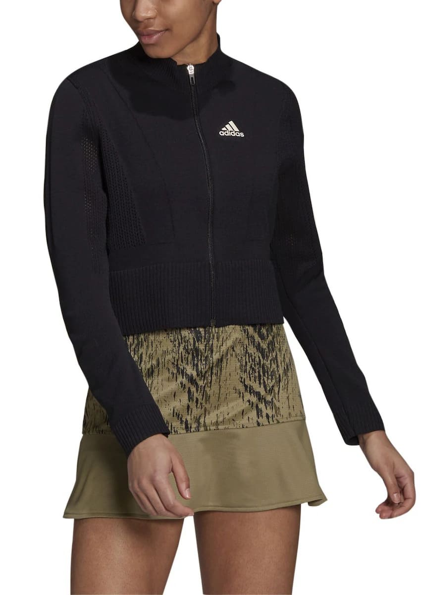 La chaqueta de tenis para mujer Primeknit Primeblue Aeroready de Adidas en El Corte Inglés