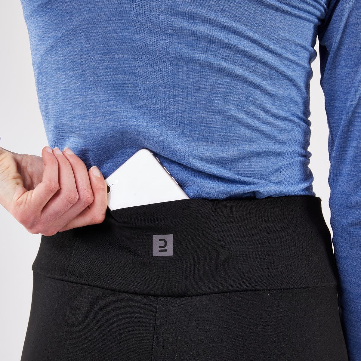 Leggings con tejido térmico Kiprun RUN 100 Warm de Decathlon