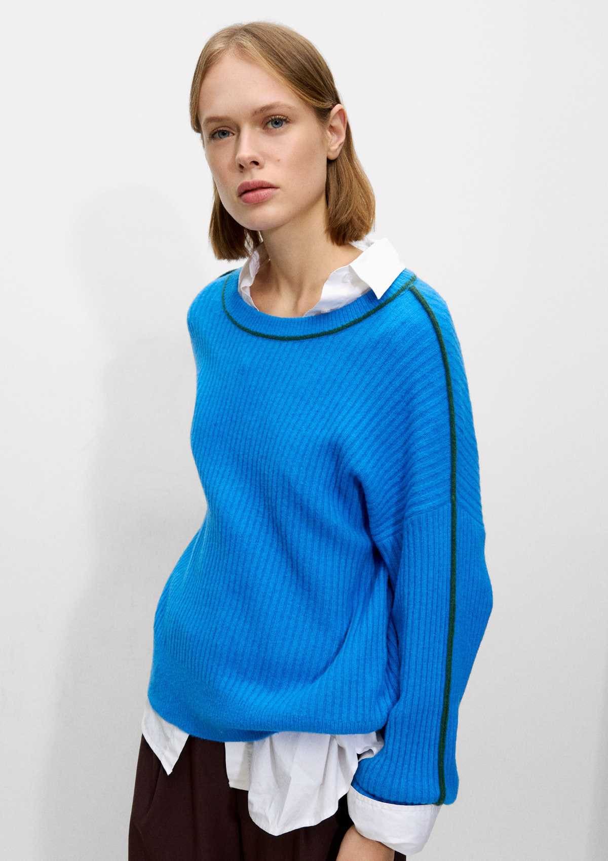 Jersey de punto con detalle en contraste de Parfois