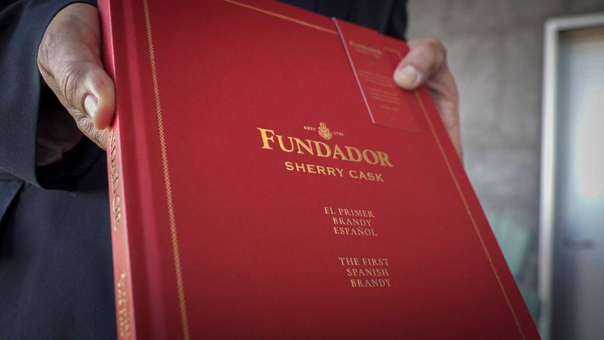 Presentación del libro 'Fundador, el primer brandy español'