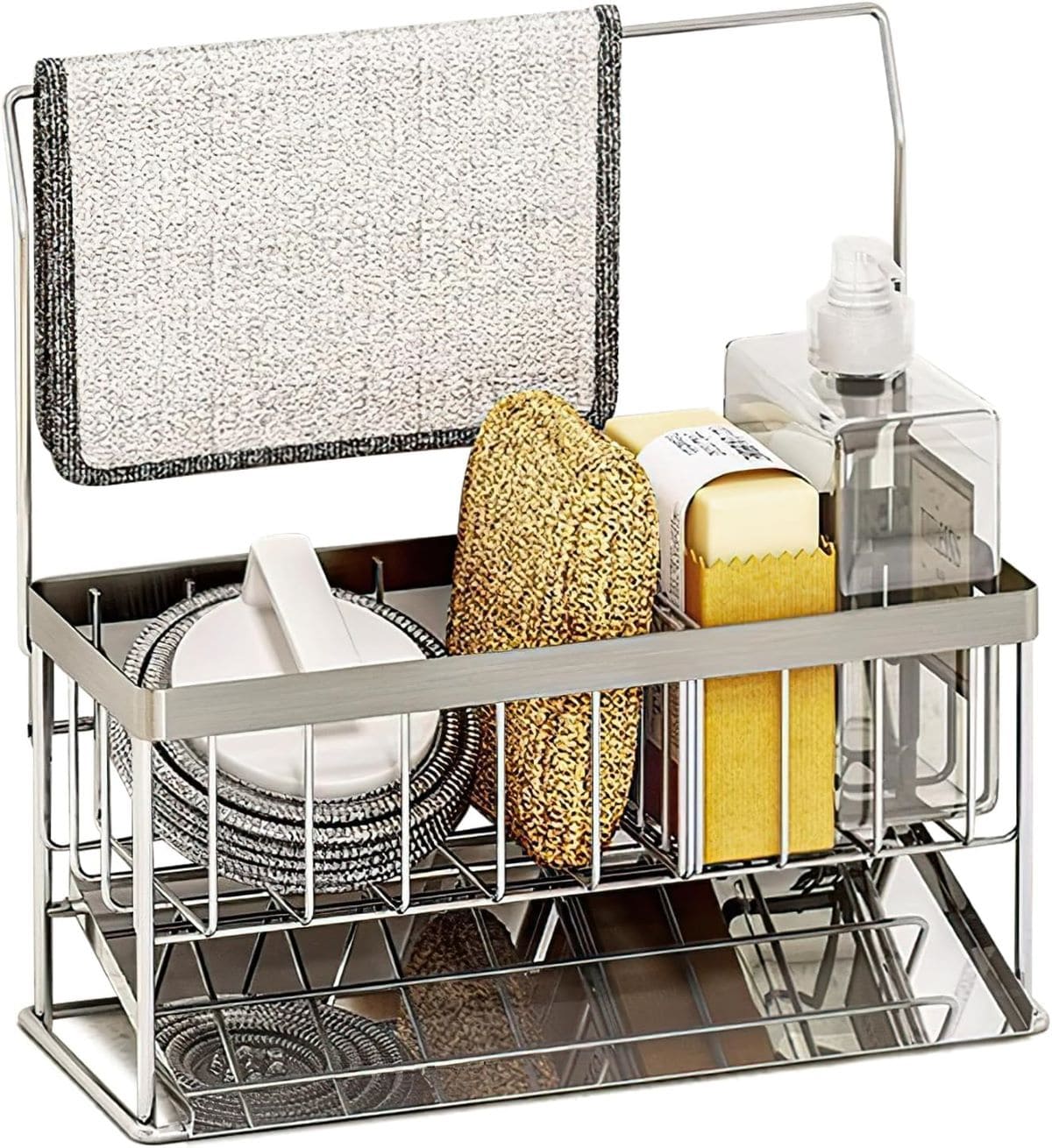Estante de almacenamiento pare el fregadero Cimvidi de Amazon