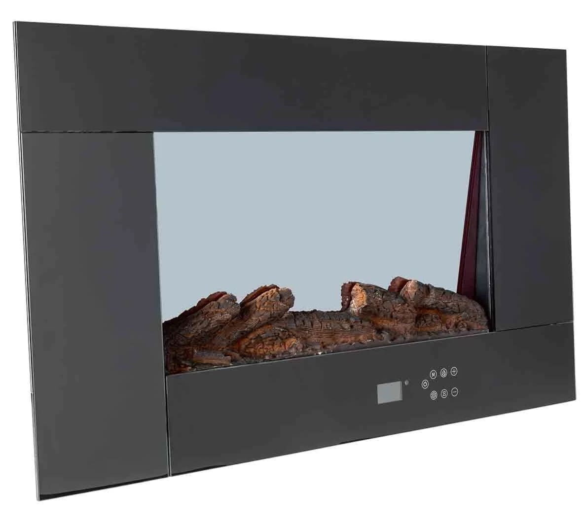 Chimenea eléctrica decorativa horizontal de 1800 W Silver Crest