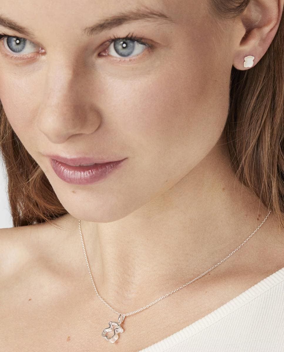 Collar Galaxy de plata