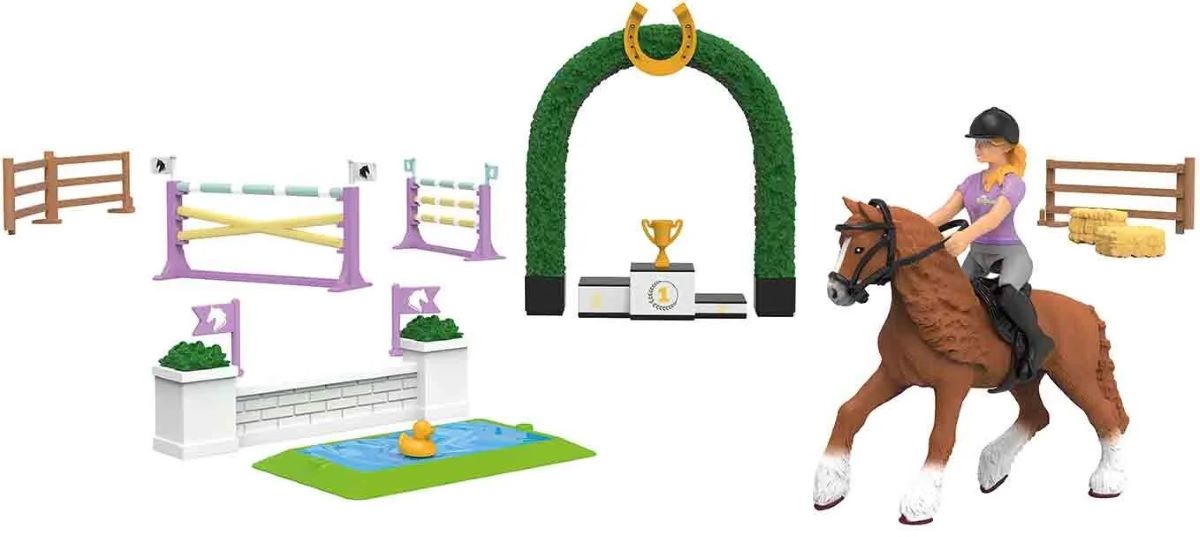 Juguete torneo ecuestre de Lidl