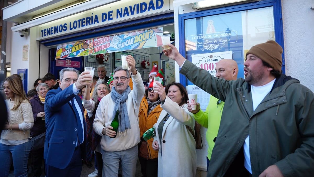 La emoción se apoderó ayer de la localidad de Chipiona