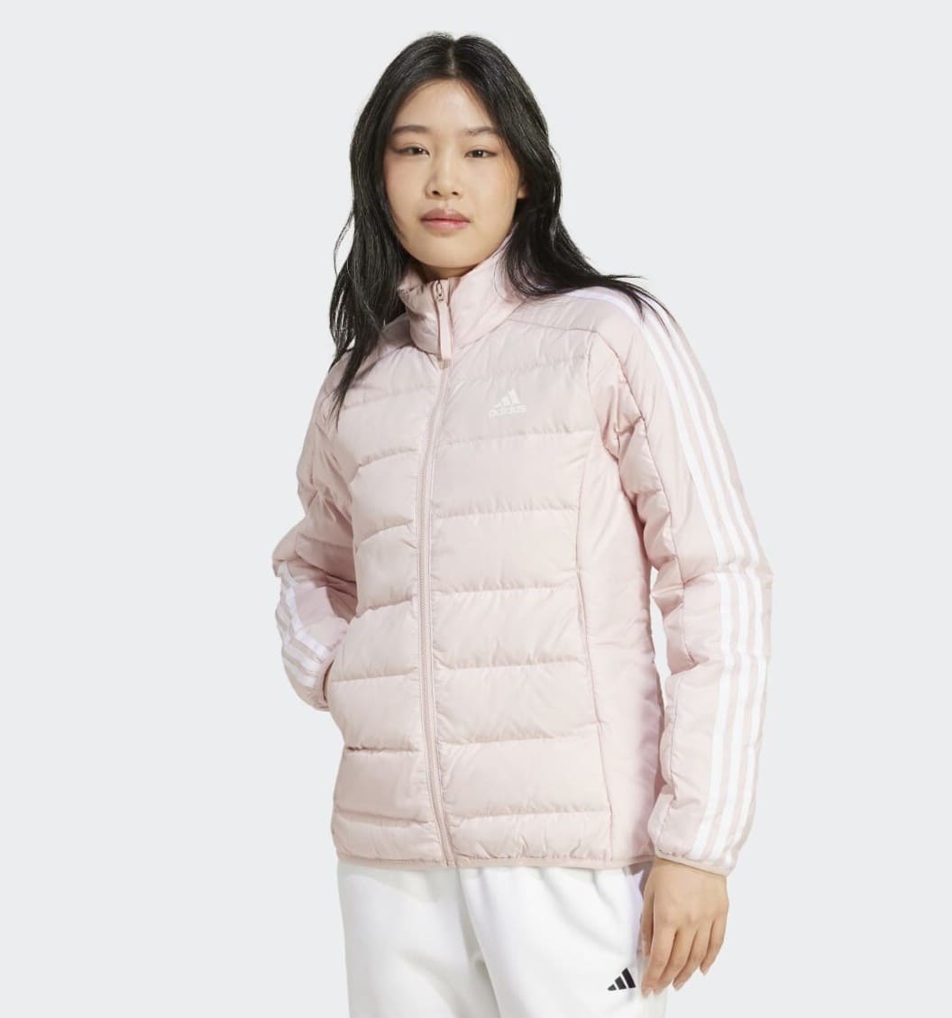 Chaqueta de plumón de mujer Essentials Light 3 bandas adidas