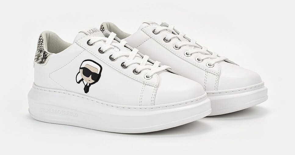 Karl Lagerfeld zapatillas Kapri de mujer tipo casco bajas piel en El Corte Inglés