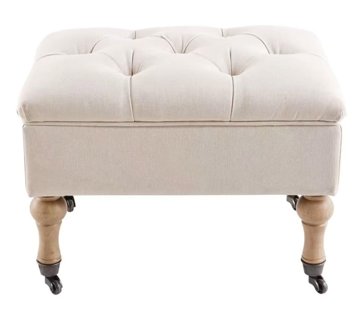 Puf y baúl capitoné Aristide