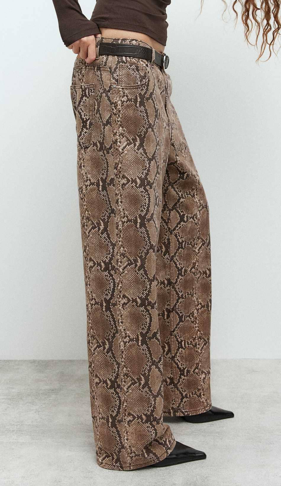 Wide High Jeans de H&M