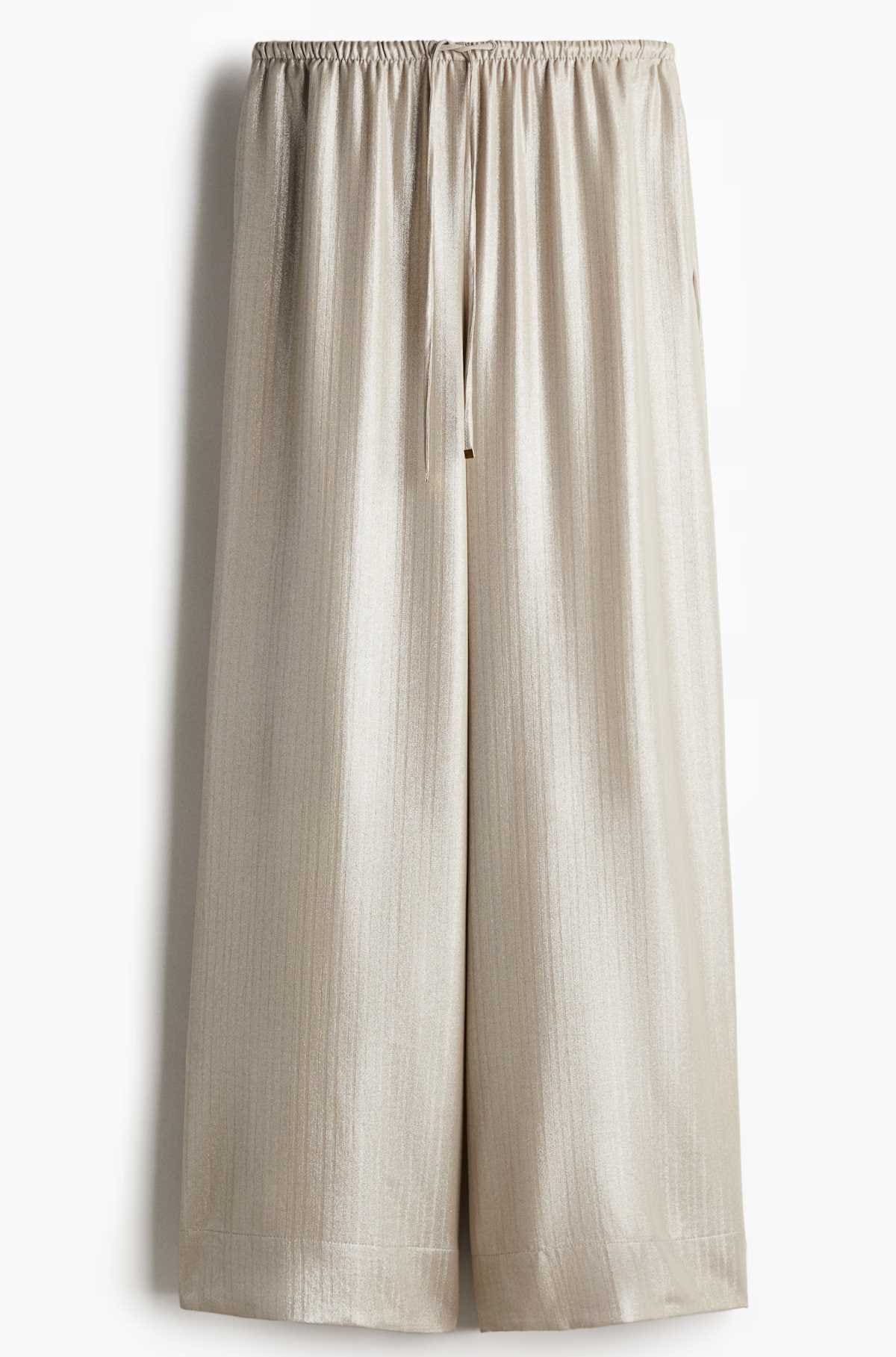 Pantalón amplio con cordón de ajuste de H&M