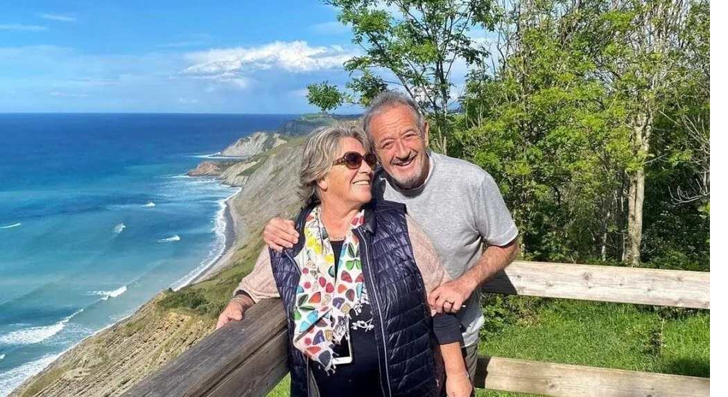 Karlos Arguiñano junto a su mujer María Luisa Ameztoy