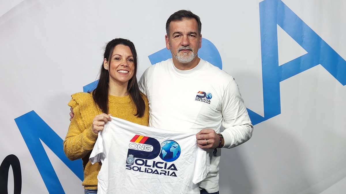 Antonio Flores, coordinador de la ONG Policía Solidaria