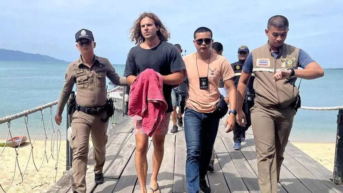 Daniel Sancho, arrestado en Tailandia