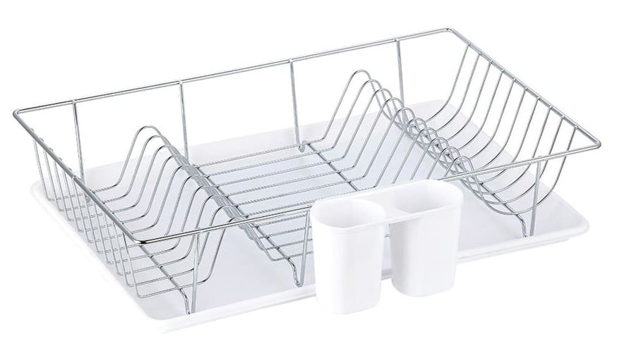 Escurreplatos plegable con bandeja Msv