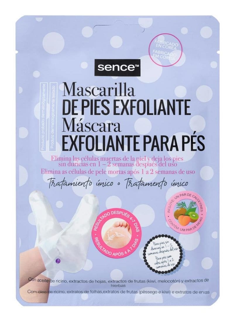 Mascarilla de pies Exfoliante Sence