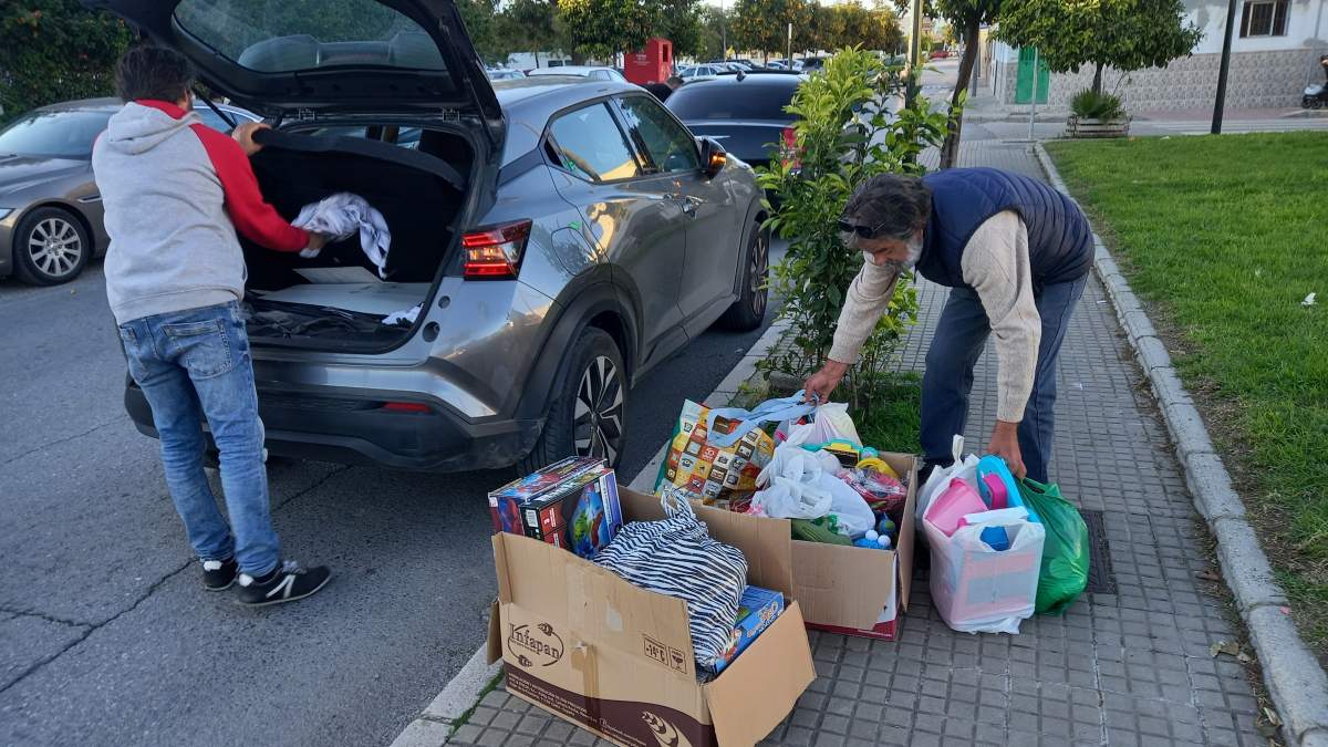 Recogida solidaria de juguetes en Jerez