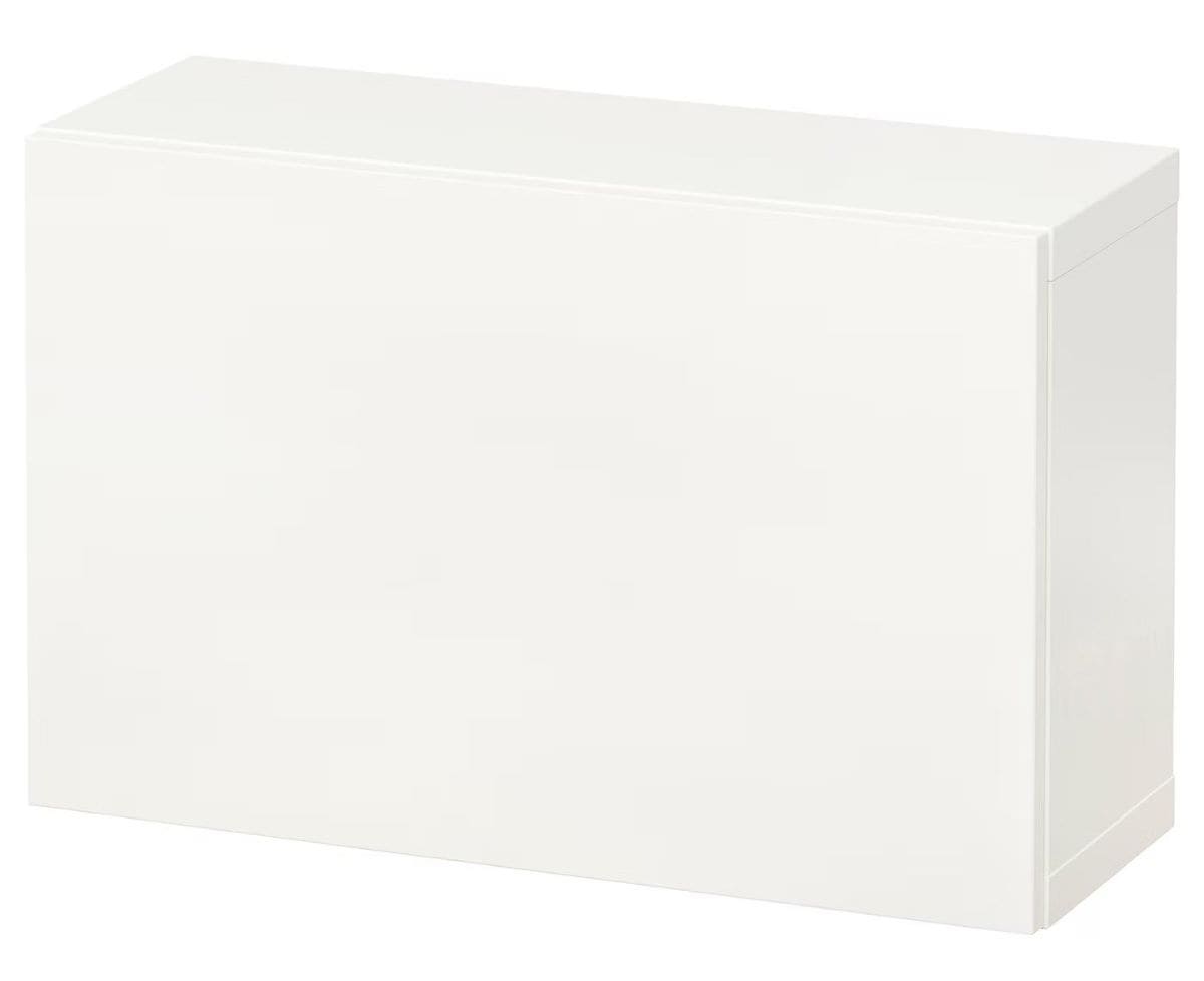 Mueble de almacenaje con riel BESTÅ