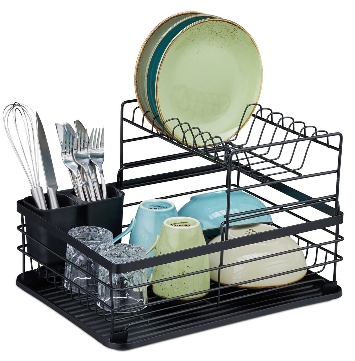 Escurreplatos metálico RELAXDAYS