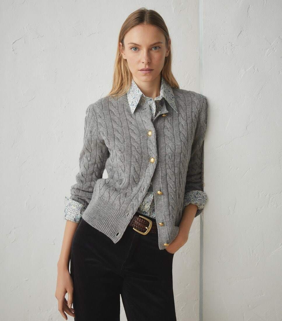 Lloyd's Chaqueta de punto boba y ochos de mujer