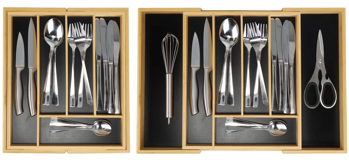 Cubertero de cajón extensible Relaxdays de Leroy Merlin